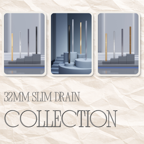 LINEAR 32MM SLIM DRAIN