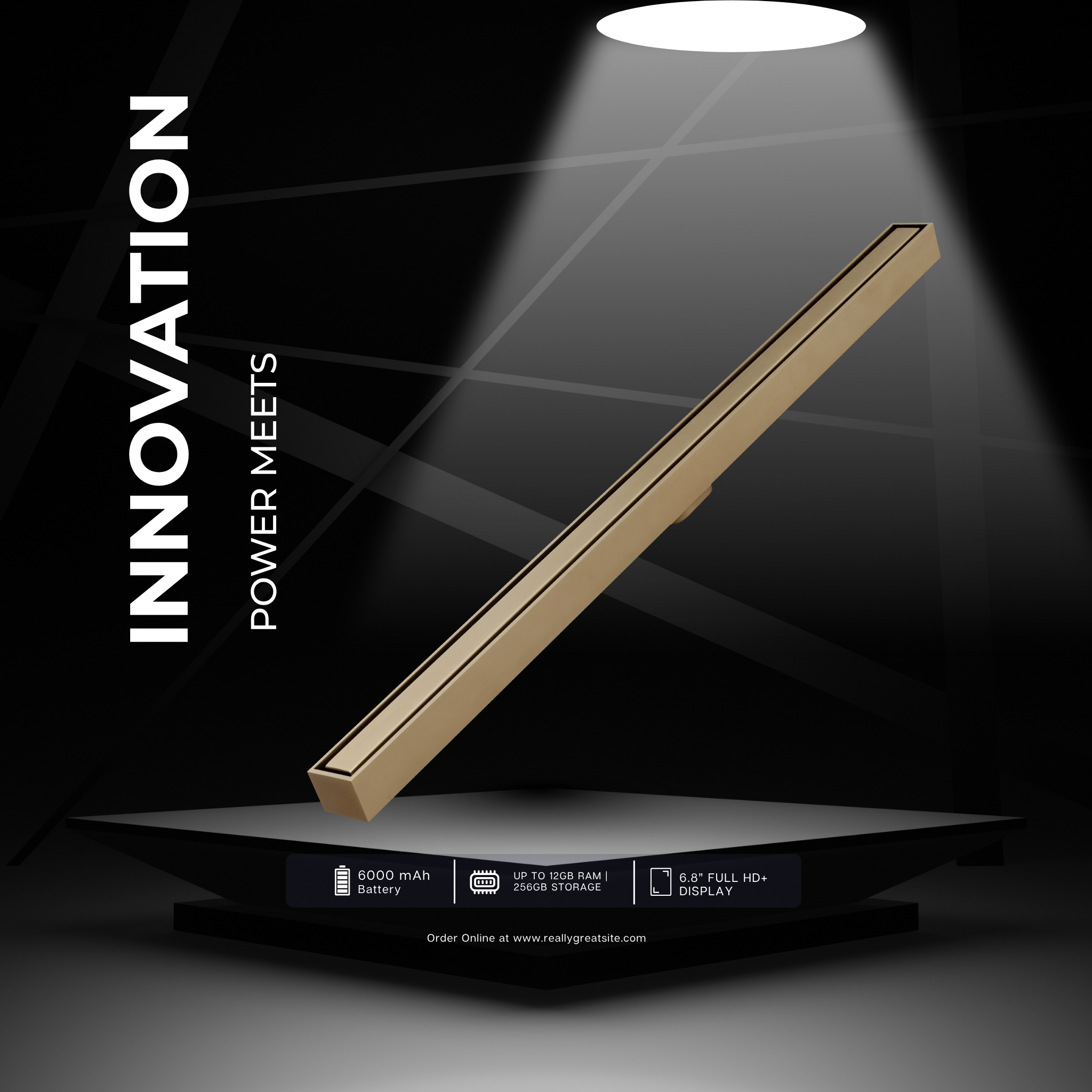 LW A32 BRUSH GOLD