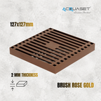 LW D3 127 BRUSH ROSE GOLD
